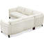 Canapé modulaire en cuir Natchez Symmertrical-720857326