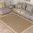 Ailin Sania Solid Black Cocoa Brown Flatwoven Indoor Outdoor Area Rug-1006703849-1025341205
