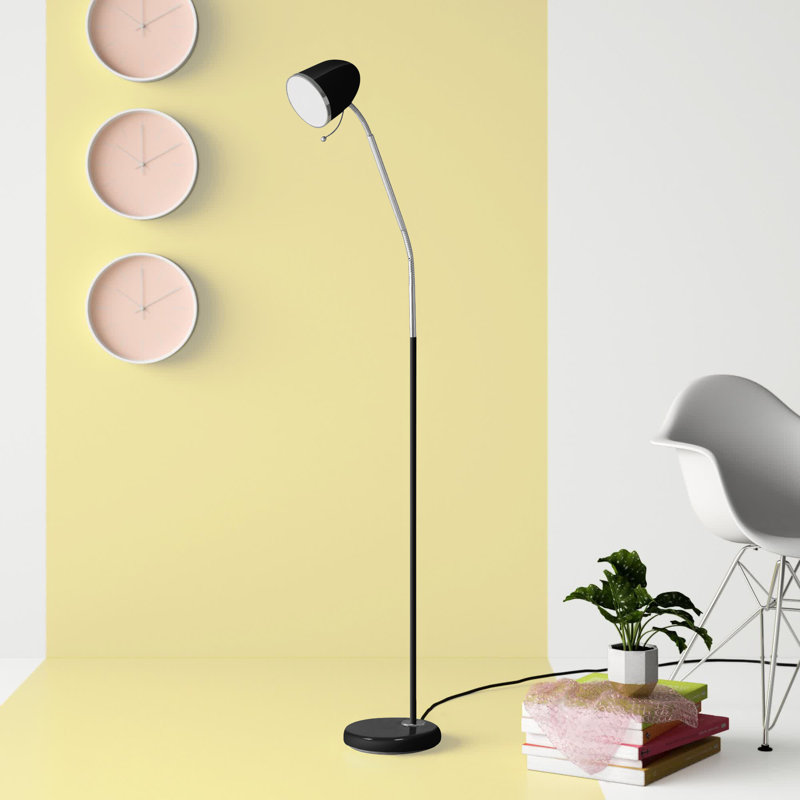 Eivind 145cm Task Floor Lamp, Black