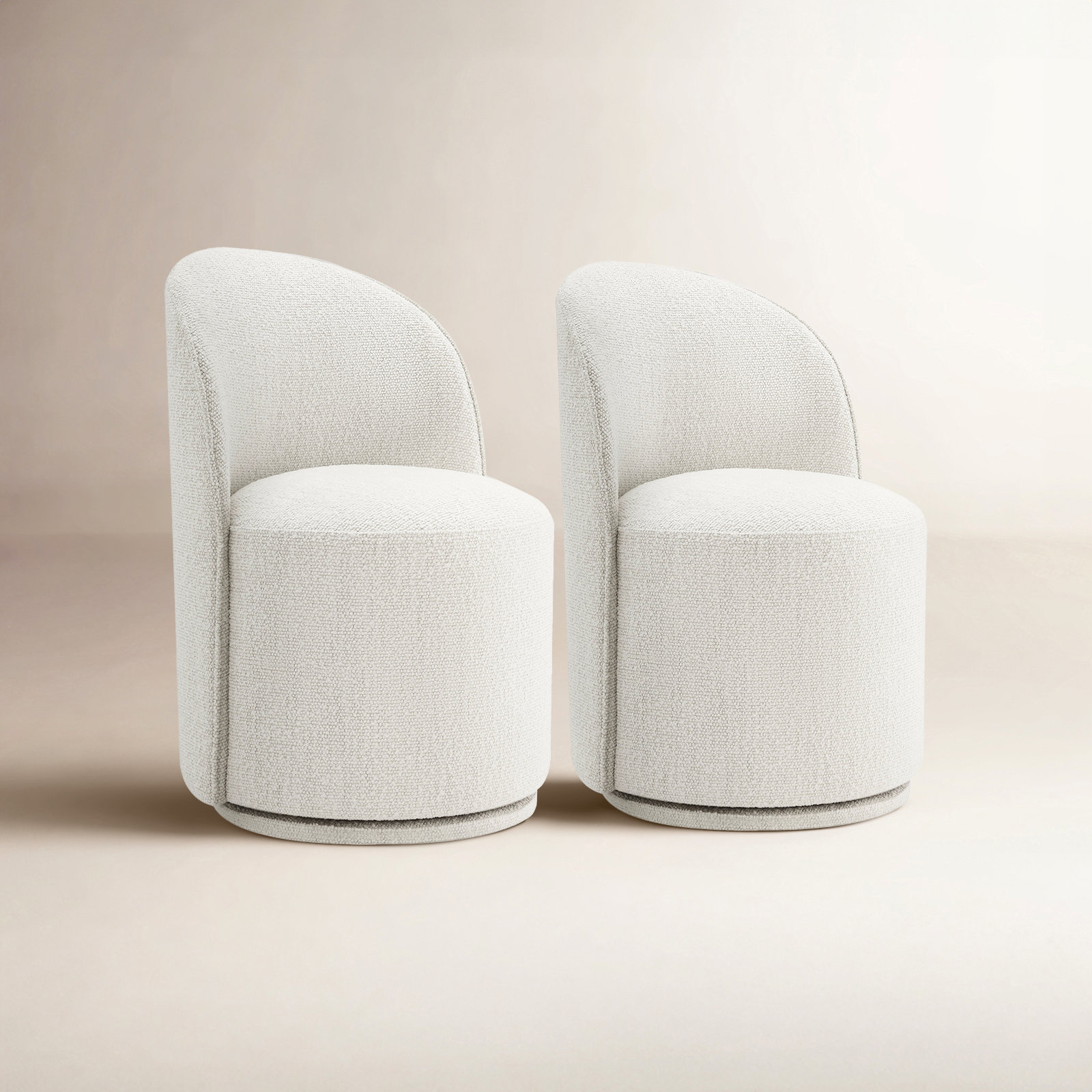 Sharlene Upholstered Side Chair, Merino Pearl