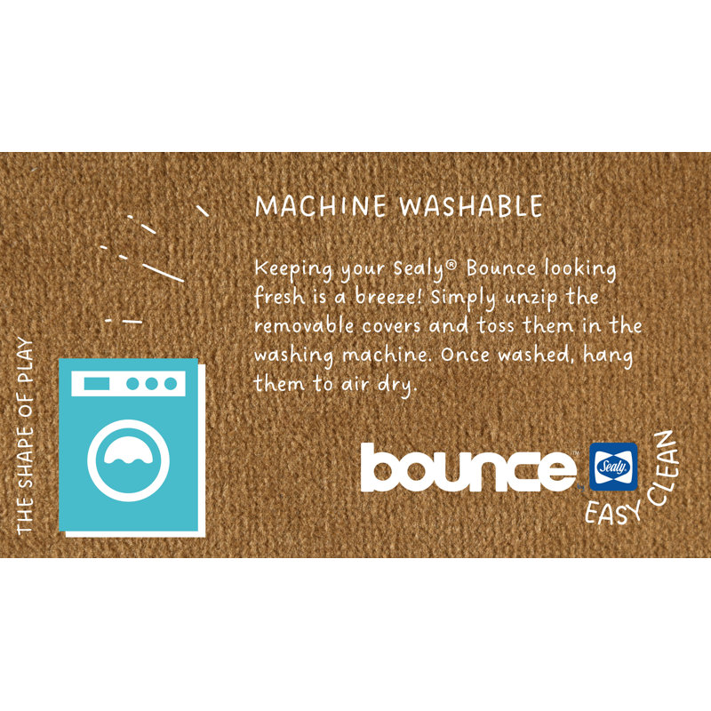 Ensemble de jeu pour enfants Sealy Bounce, Brun