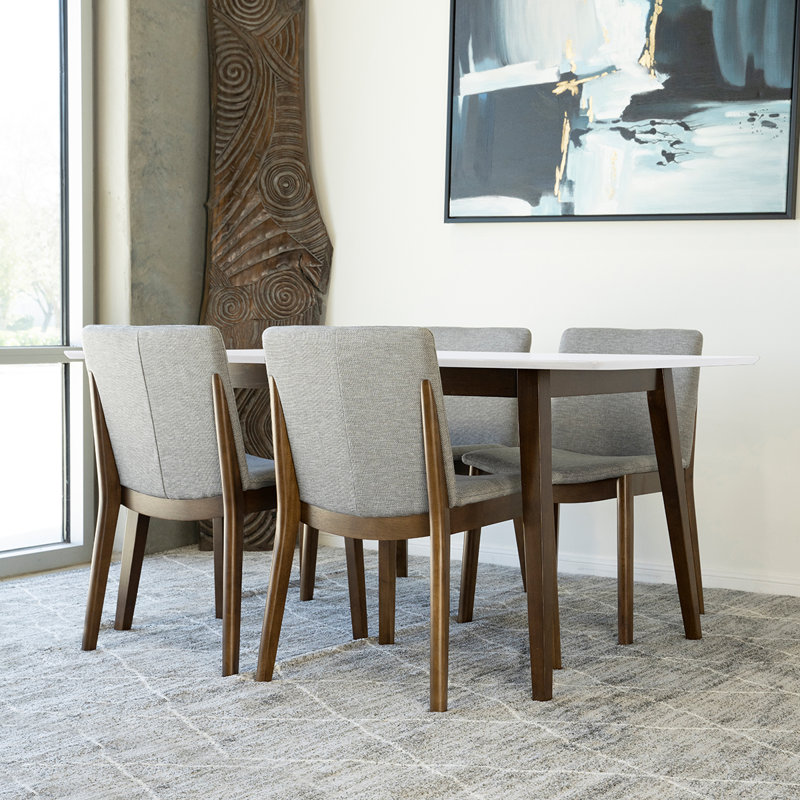Ensemble repas pour 4 personnes Thome, Blanc, Gris