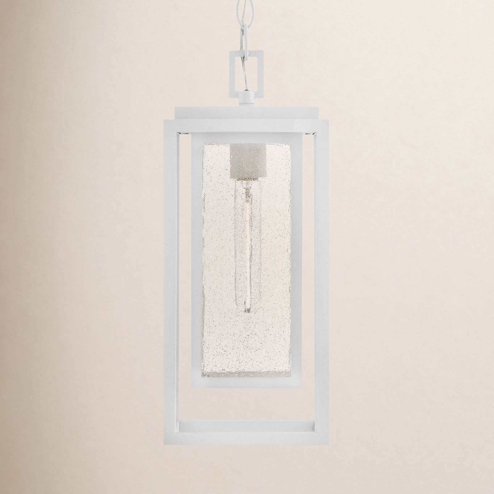 Seeded Outdoor Pendant