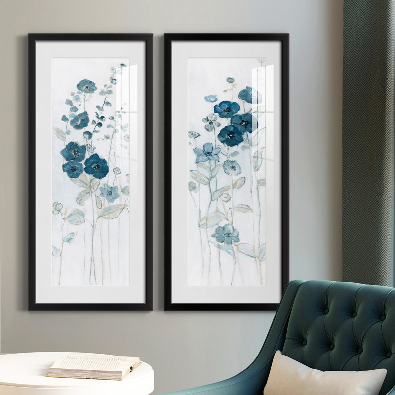 Cadre photo, ensemble de peintures sur papier