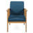 Outdoor Wood Club Chairs Pair - Provide A Cozy Spot  2  Stylish And-987497064-987497065