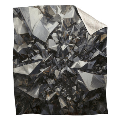 Metallic Geometric Crystals Blankets