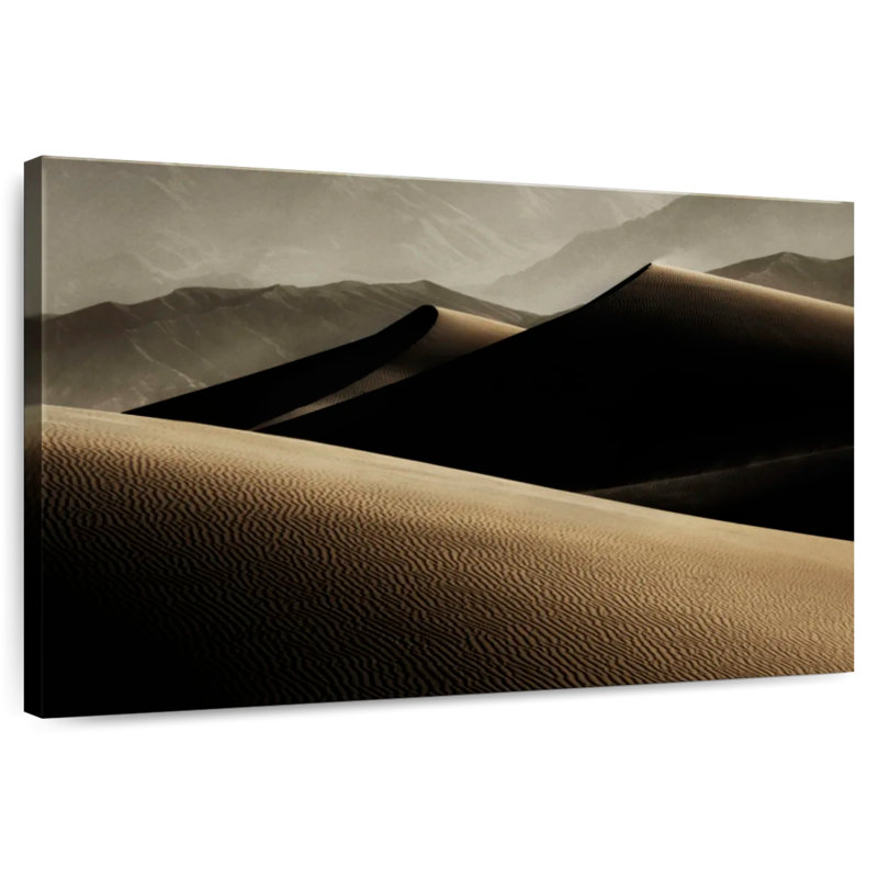 Alvord Les dunes de sable de Mesquite dans la Vallée de la Mort III, H 8 po x l 12 po