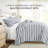 Quilt Set- Lightweight - All Season Coastal Stripe Bedding-105628175-105628179