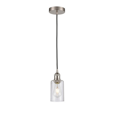 Luminaire suspendu cylindrique à 1 lumière Ervine