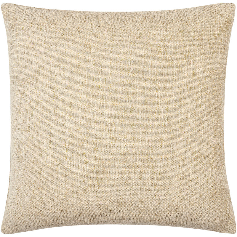 Puako Accent Pillow, H 20 po x l 20 po, Beige clair, Mélange de duvet