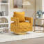 Chaise d'appoint pivotante - Fauteuil moderne et confortable avec coussin, boutons capitonnés pour le salon, la chambre à coucher et le bureau-727279092