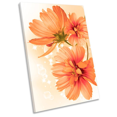X0101 Flowers Botanical Floral - Wrapped Canvas Print
