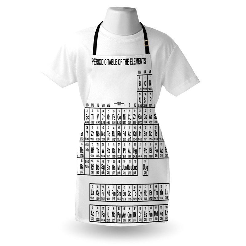 No Pattern Bib Apron