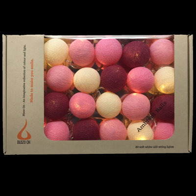 Misti LED Cotton Ball String Light