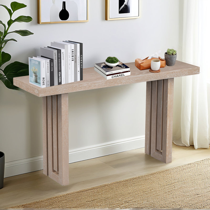 Console l 58,98 ", Naturel