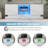 High-gloss Tv Stand With Smart Rgb Lighting & Storage