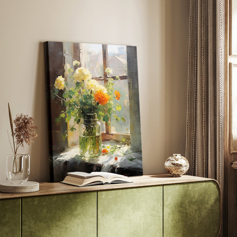 FLORAL Series DCCXCII - Gallery Cavas sur mesure, H 27 po x l 18 po