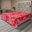 Rose pastel, corail foncé / floral
