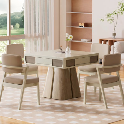 Solid wood Square Automatic Mahjong Table for Chinese Rules