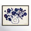 «Modern Blue» par Farida Zaman - Cadre photo unique, impression-559216551-559216548