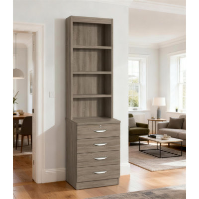 Mildura 48cm Wide 4 -Drawer File Cabinet