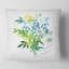 Square, Meadow Flowers Garland - Coussin décoratif imprimé campagne-60158738