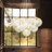 Newtown 19 - Light Cluster Glass Bubble Chandelier for Dining Room-532518912