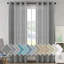Paire de rideaux semi-transparents avec œillets Hywell-1268837089-1268837119