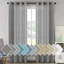 Paire de rideaux semi-transparents avec œillets Hywell-1268837119-1268837089