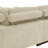 Large Seating Corduroy Upholstered Double Chaise Sectional-1470862641