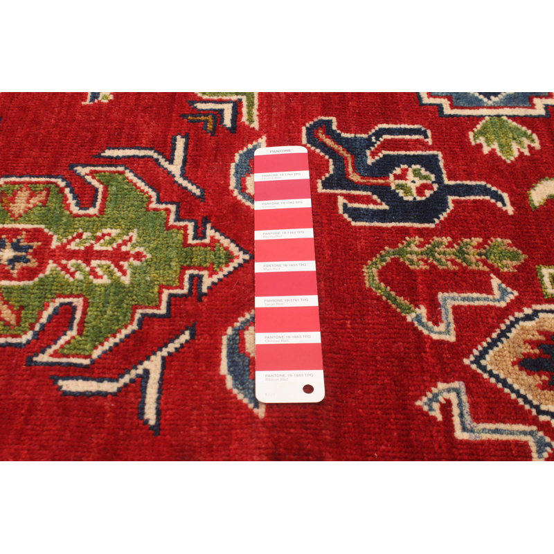 Tapis unique en laine noué à la main 6 pi 7 po x 9 pi 9 po New Age Oeds