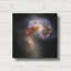  «Antennae Galaxies» par le télescope Hubble de la NASA, art mural en métal, 12 po x 12 po-1263493778