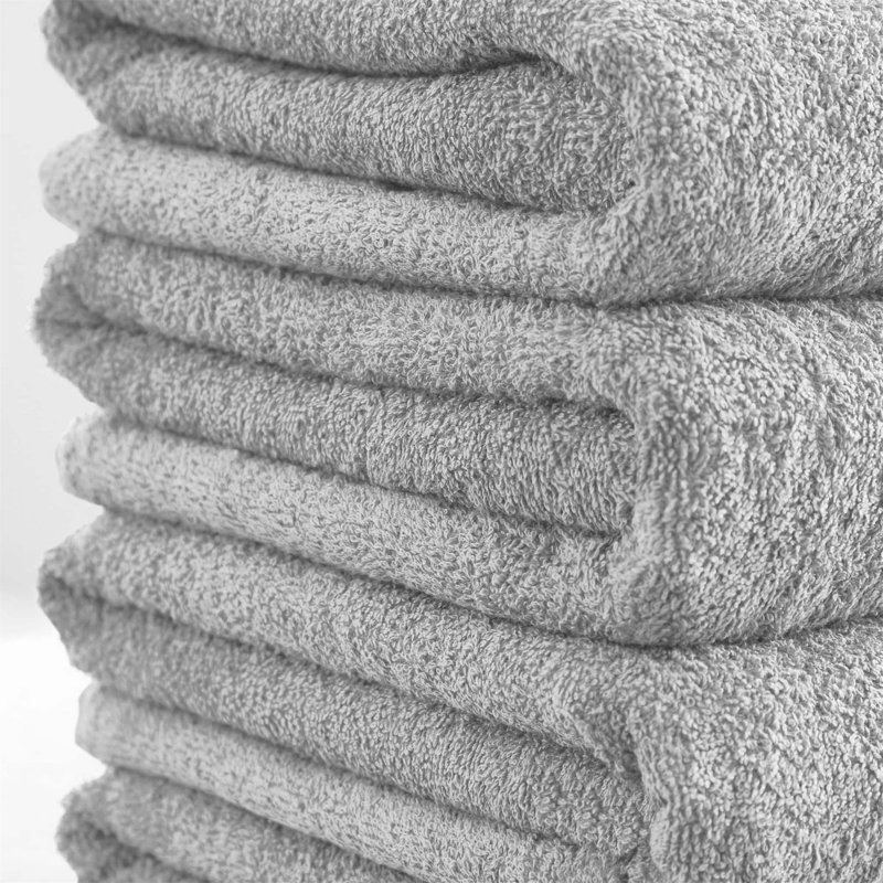 100% Cotton Bath Sheet, Silver