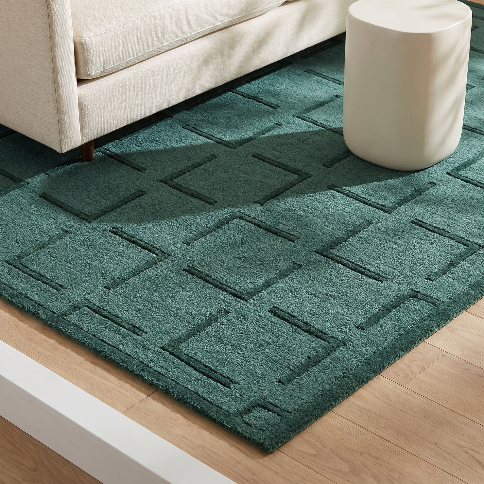 Loretto Hand-Loomed Geometric Rug, Rectangle 8' x 10'