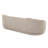 92.5" Taupe Textured Performance Velvet Sofa-1365666508
