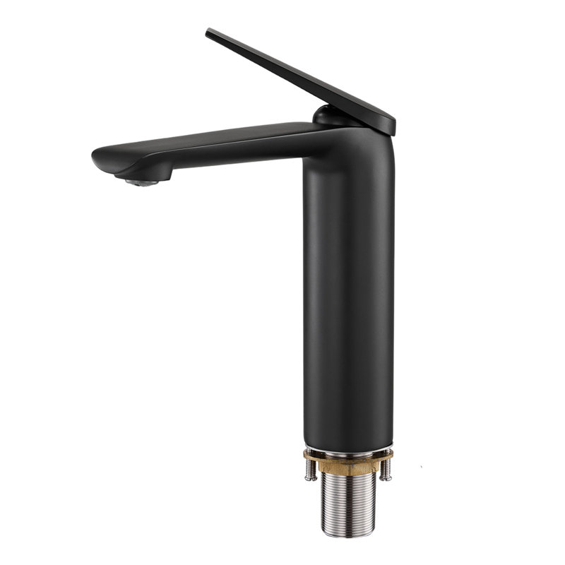 Metal Basin Mixer Tap with Single Lever