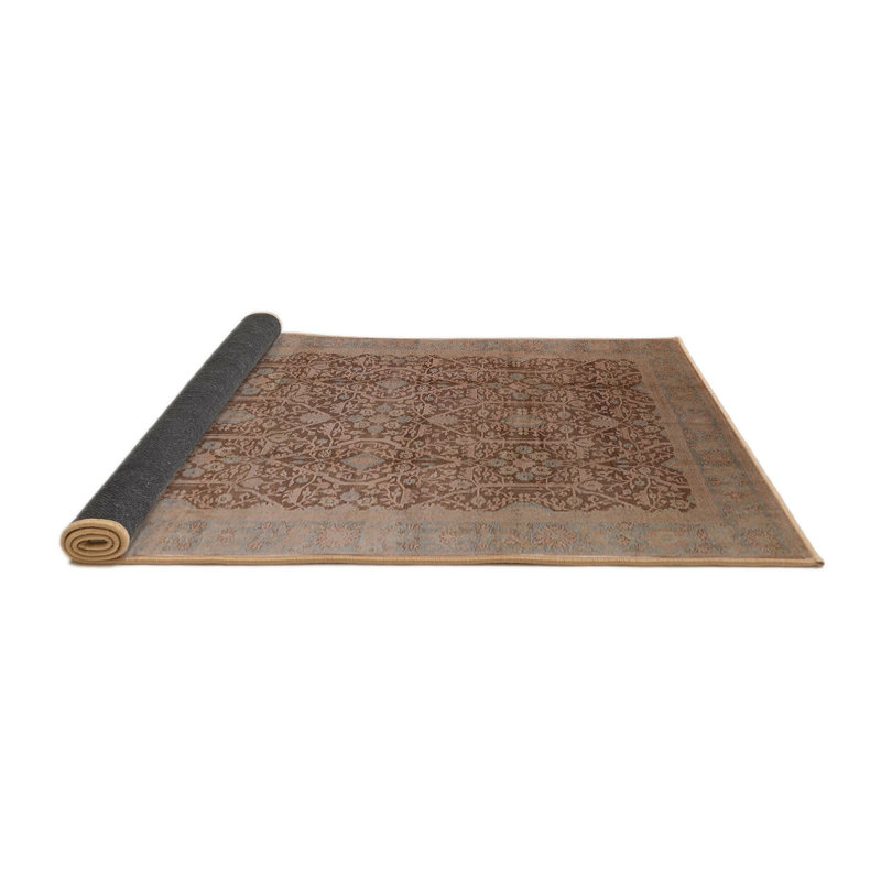 Tapis brun / bleu Vancouver, Rond 4 pi