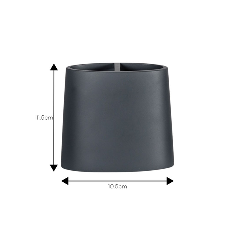 Alto Toothbrush Holder, Grey