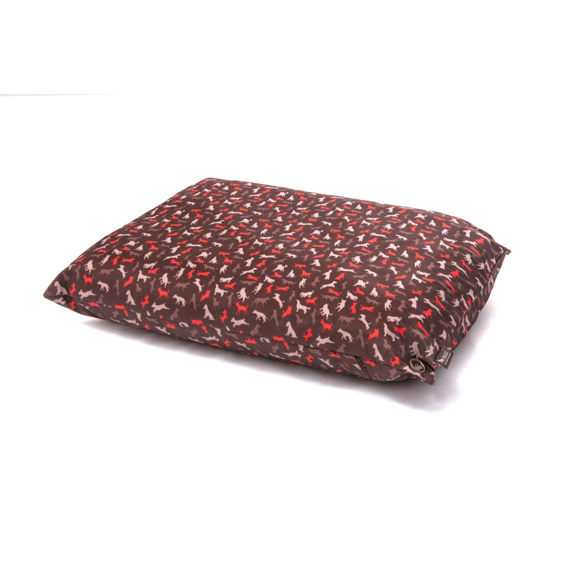 Lit-coussin pour chien Scout & About, Petit (H 7,87 po x l 28 po x p 20,5 po), Brun