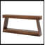 Table d'entrée 70,8 po, console de style campagnard avec rangement