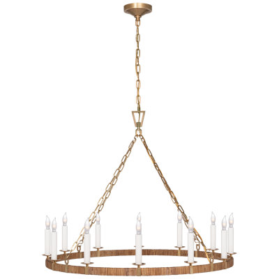Darlana 12 - Light Wagon Wheel Chandelier