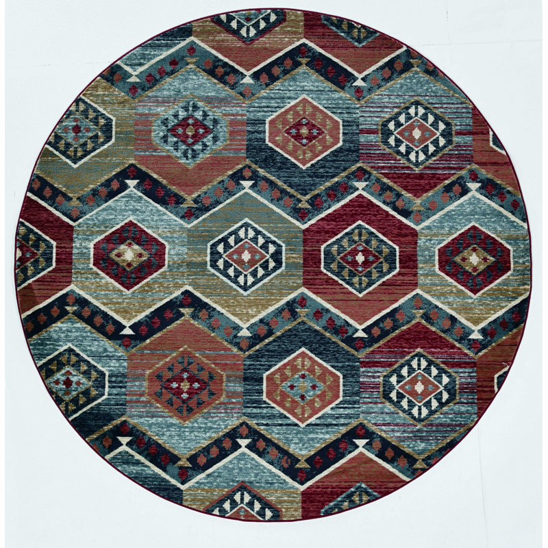 Tapis rouge Mara, Rond 7 pi 10 po