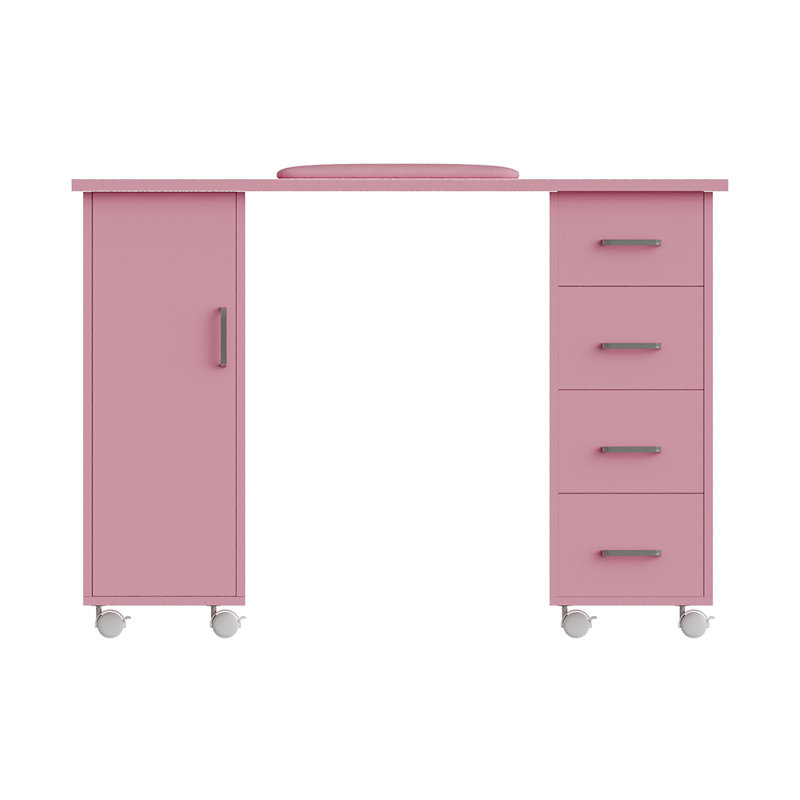E1-grade Particleboard Makeup Organiser, Pink