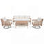 Outdoor Wicker Patio Furniture Set for 5 for Various Spaces-1064801059-1064801069
