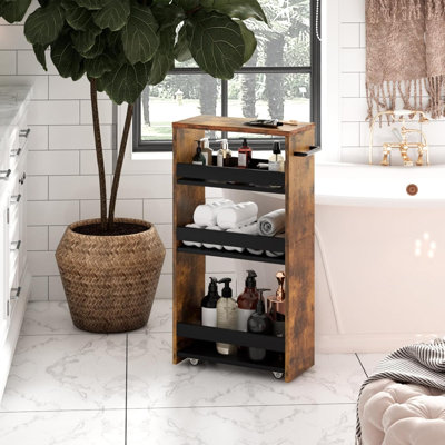 Lonnette Bar Cart by Latitude Run