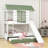 Templepatrick Twin Over Twin Bunk Bed with Built-In Ladder , Trundle Bed Included