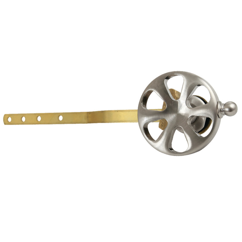 Kingston Brass Belknap Front Mount Toilet Tank Lever, Brushed Nickel