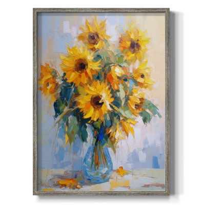 Reproduction encadrée FLORAL Series CDLxx - bois massif