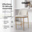 Tabouret de bar 25 po COLAMY Aurelia-132798630