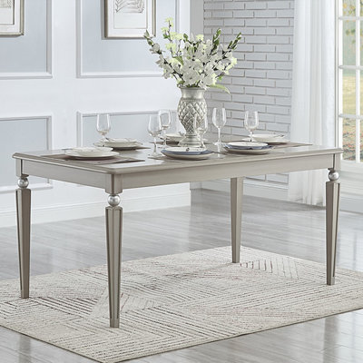 Table de salle à manger rectangulaire Champagne Champagne
